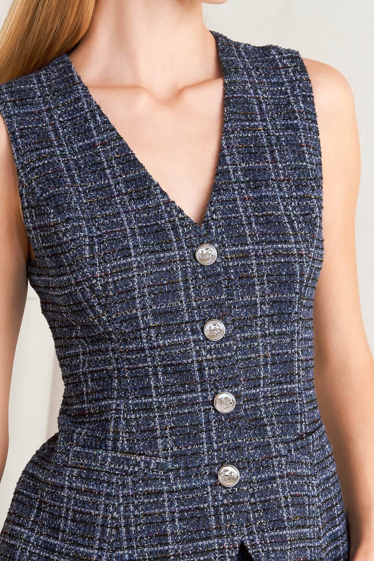 Everyday Icon Tweed Vest