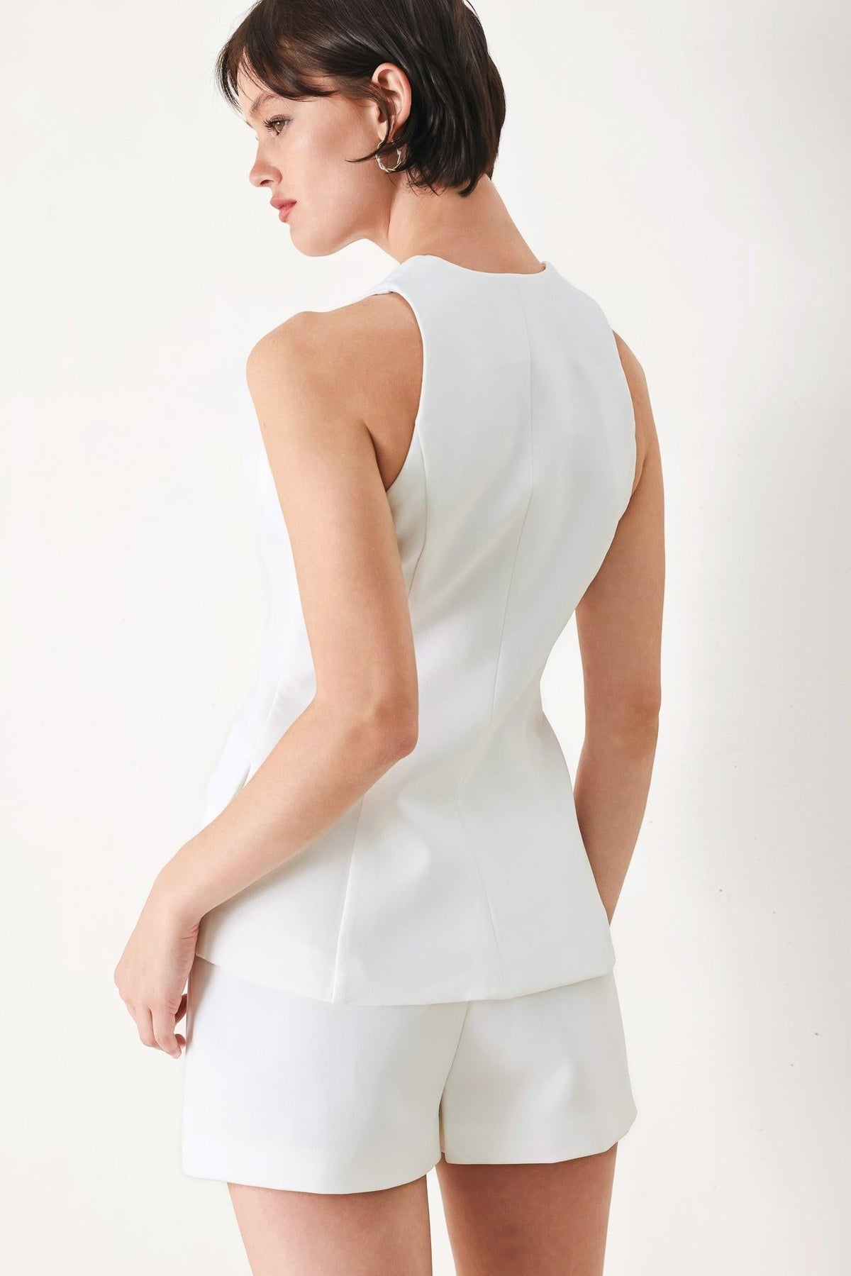 Beach Glam Woven Vest
