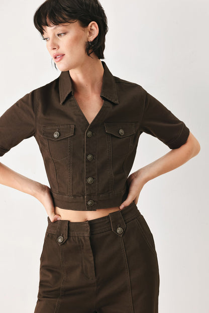 Cowgirl After Dark Woven Jacket