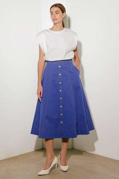 Enchanted Elegance Midi Skirt