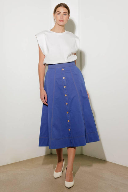 Enchanted Elegance Midi Skirt