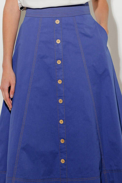 Enchanted Elegance Midi Skirt