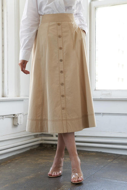 Enchanted Elegance Midi Skirt