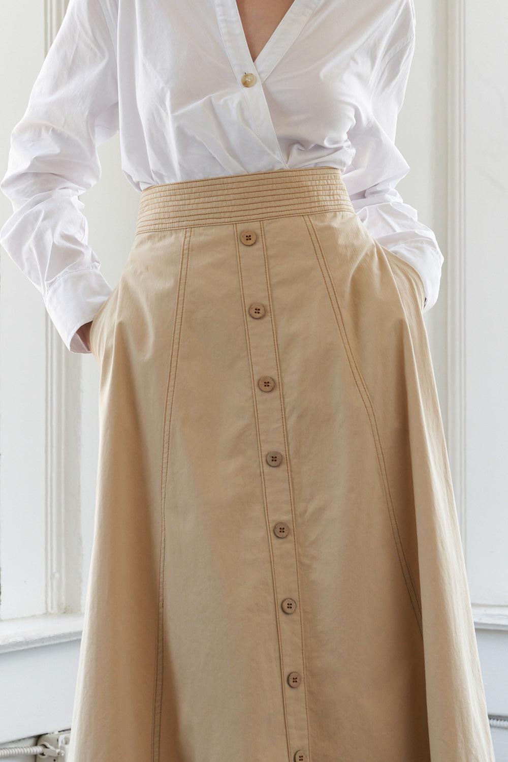 Enchanted Elegance Midi Skirt