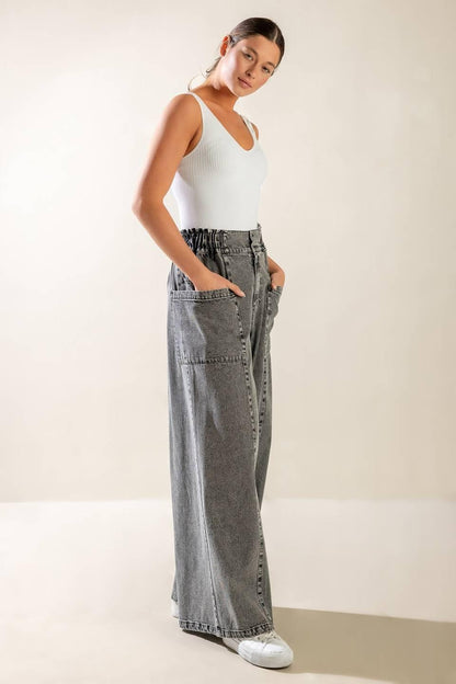 Exploring the City Denim Pants