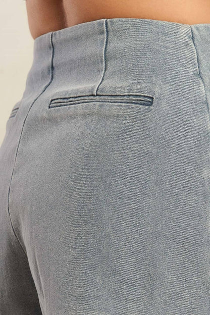 Daisy Date Denim Skort