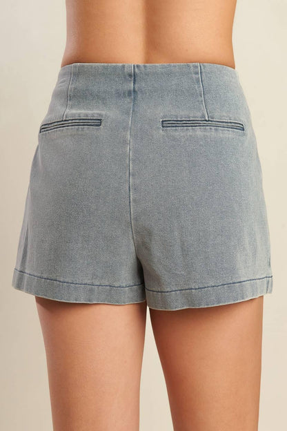 Daisy Date Denim Skort