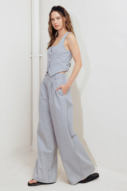 Coastal Chic Woven Pants