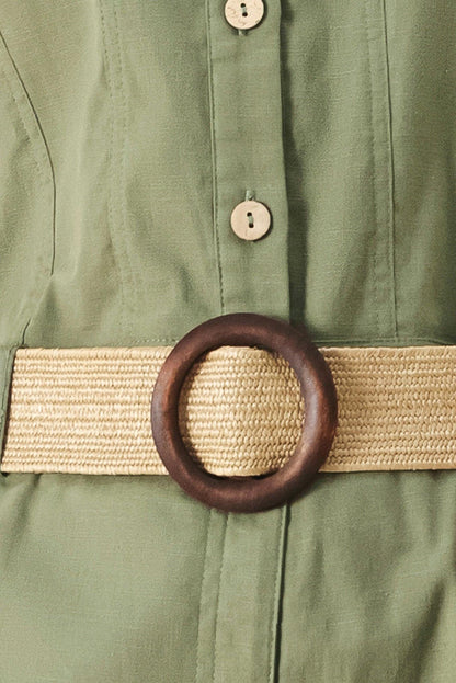 Cutie Explorer Woven Romper