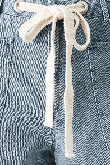 Beach Day Denim Shorts