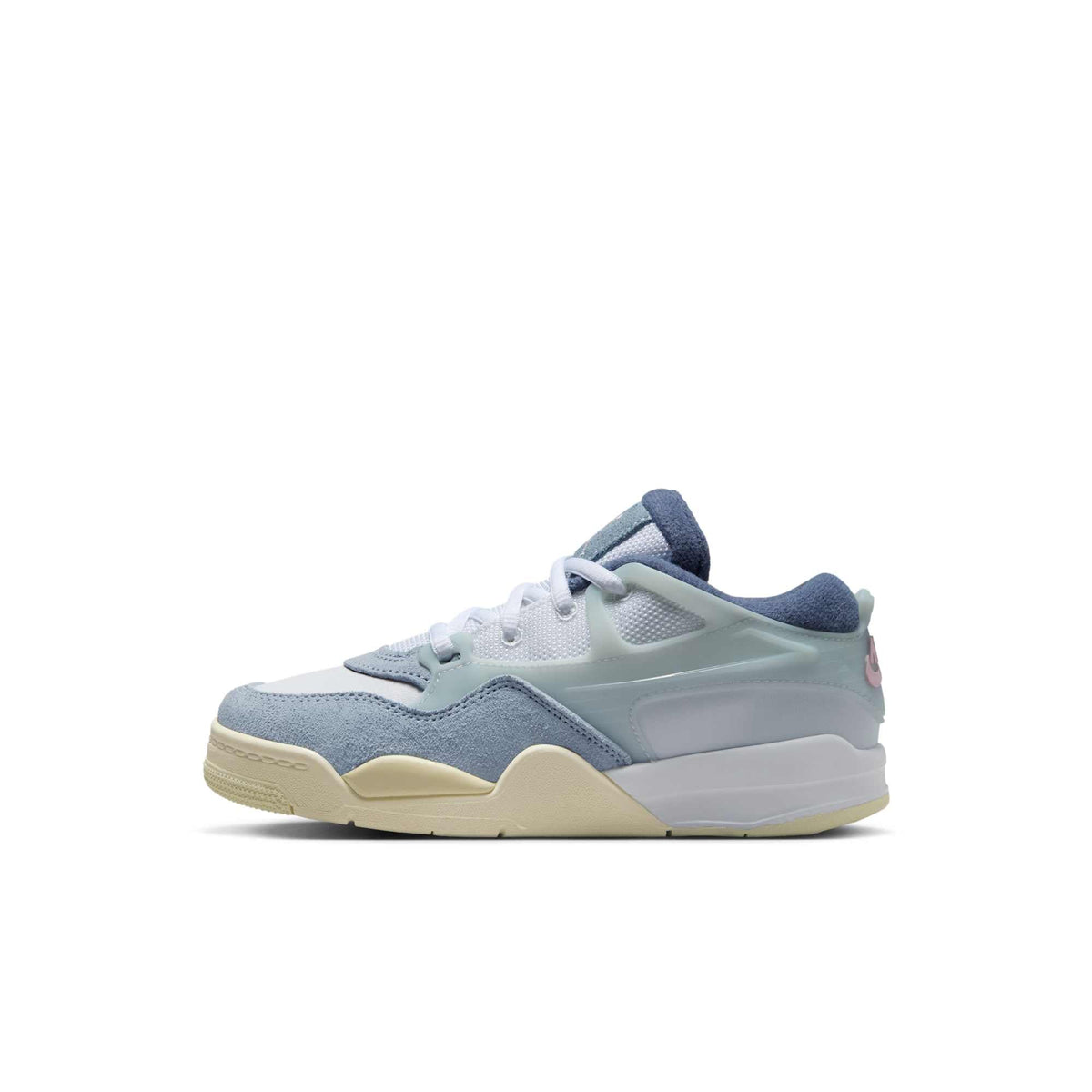Air Jordan Preschool Retro 4 Rm 'Diffused Blue Ashen Slate' Sneakers
