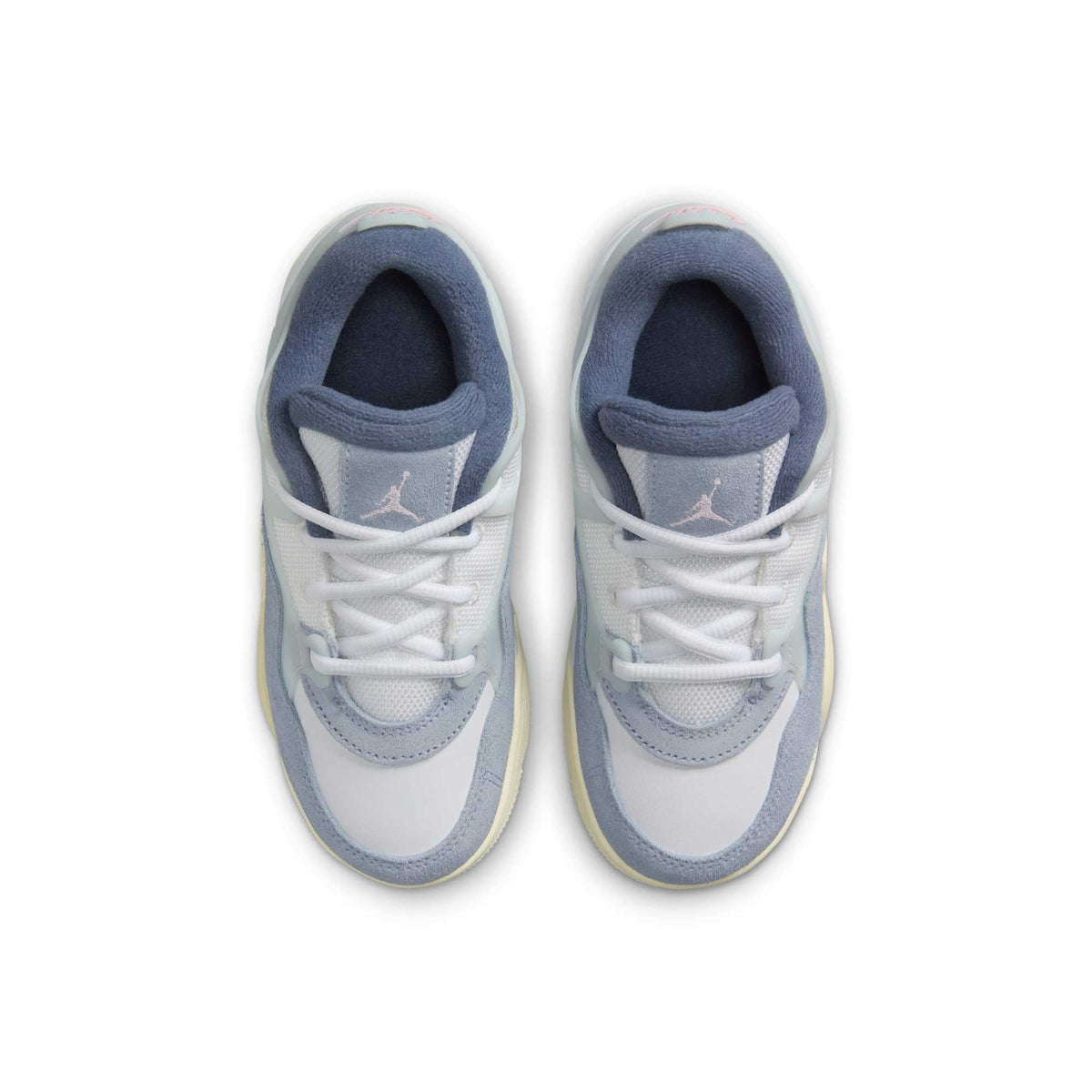 Air Jordan Preschool Retro 4 Rm 'Diffused Blue Ashen Slate' Sneakers