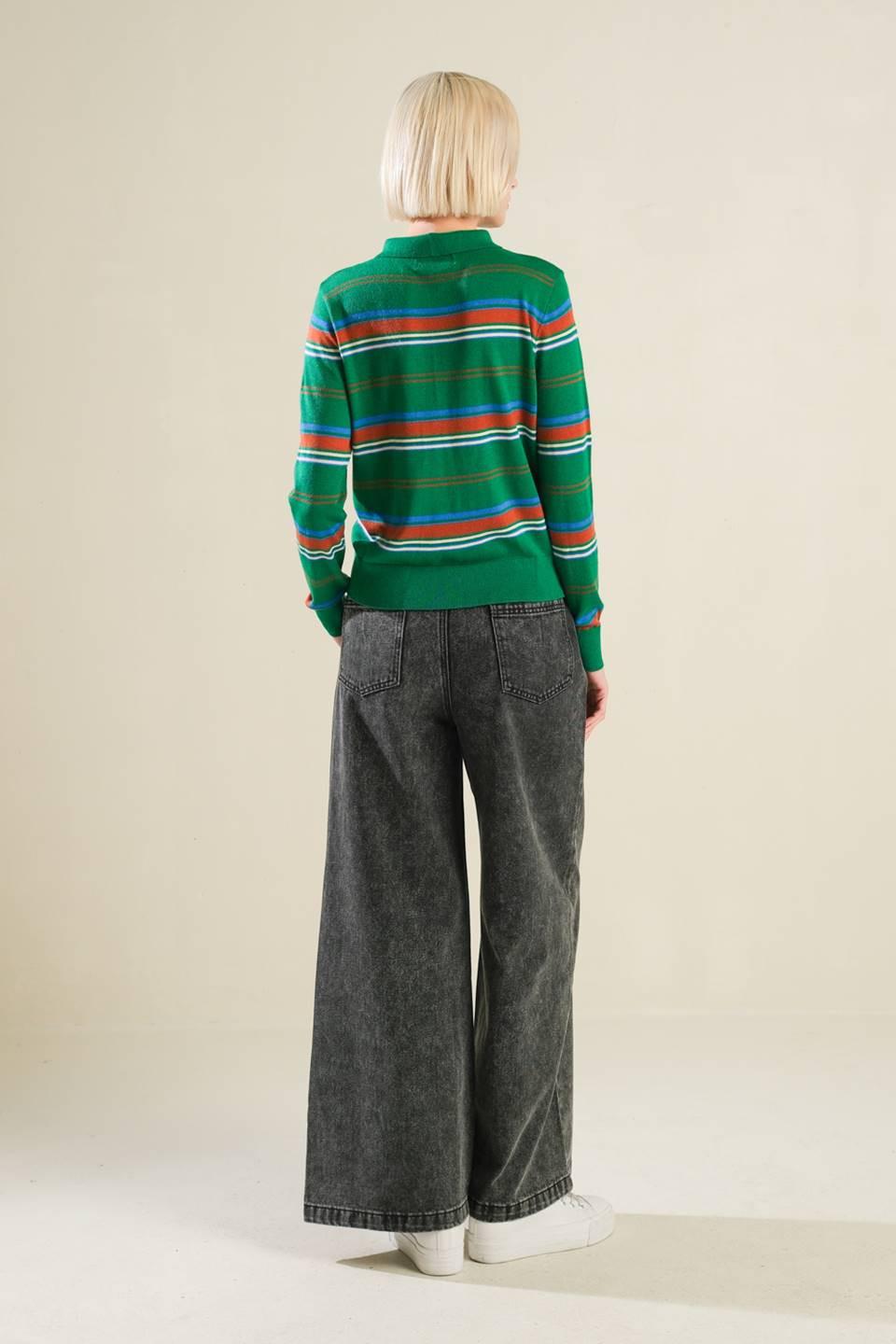 Call it Fate Sweater Polo Top