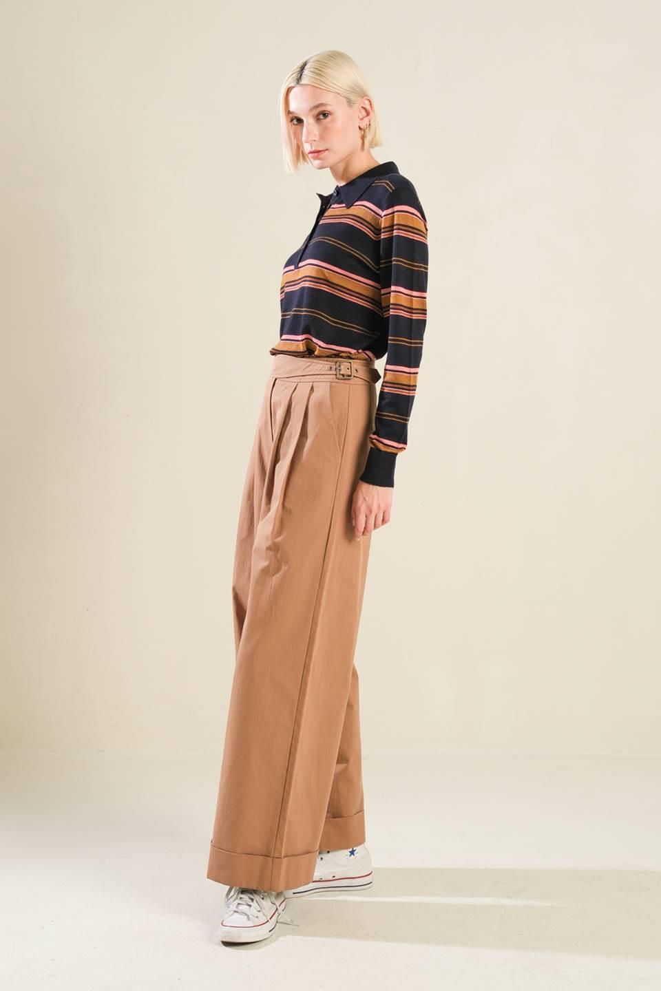 Call it Fate Sweater Polo Top