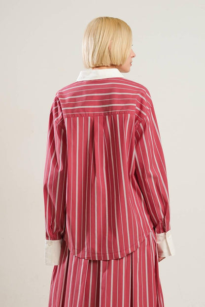 Behind the Grin Woven Top