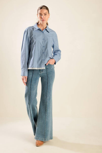 Awaiting Love Woven Top