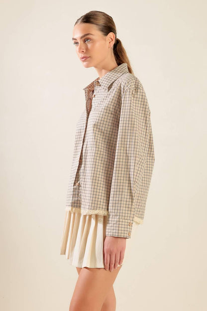 Awaiting Love Woven Top