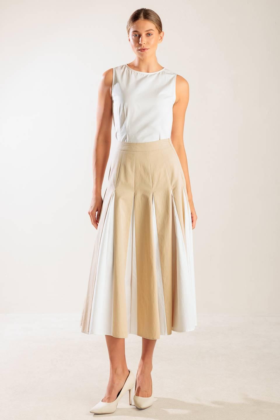First Date White Woven Top