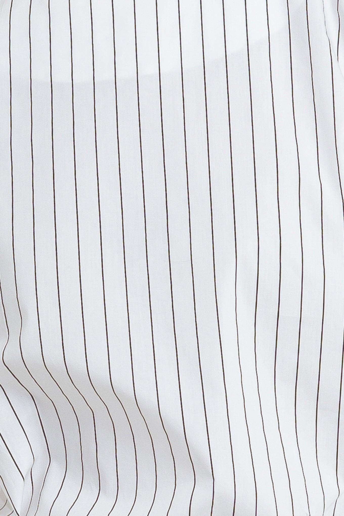 Cocoon Hour White Woven Top