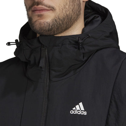 adidas Men's Back To Sport Hooded Jacket