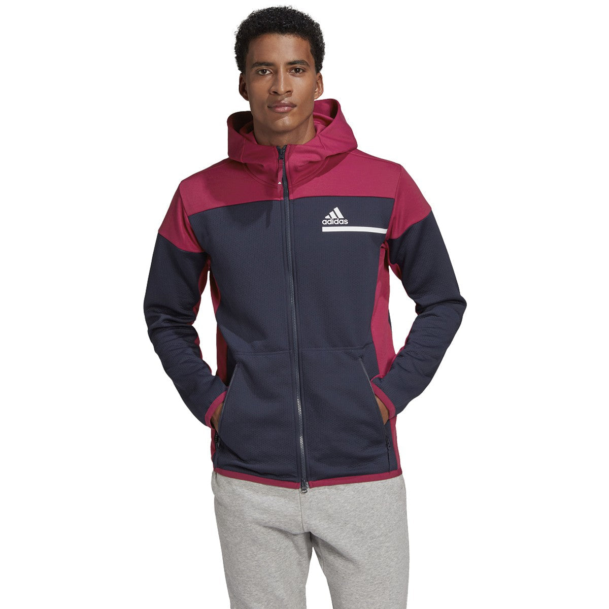 adidas Men's Zne Aeroready Fullzip Sweatshirt