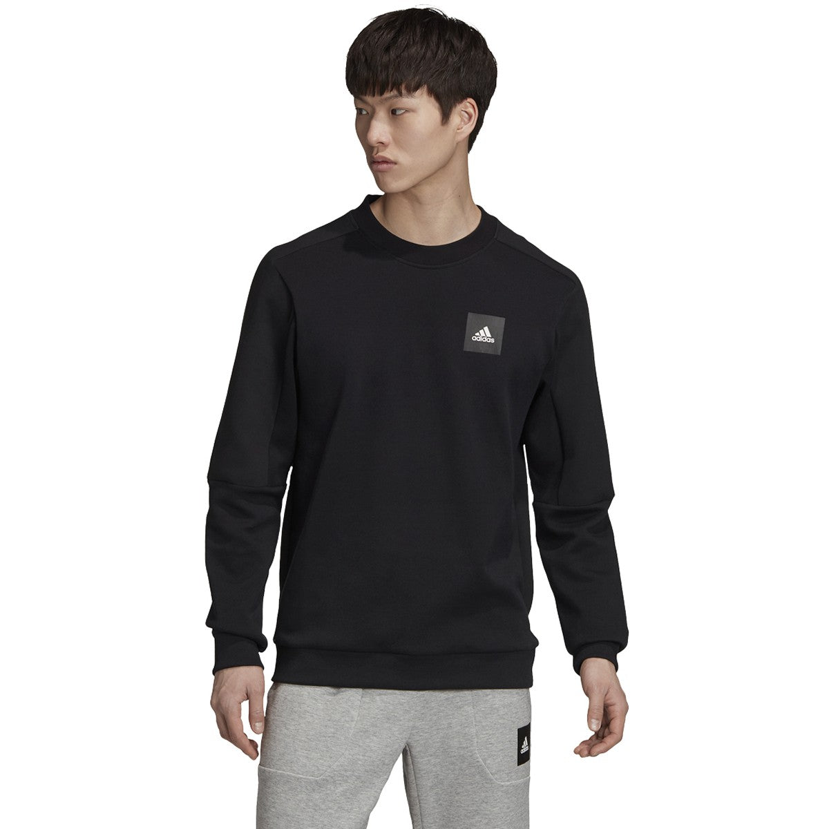 adidas Men's Must Haves Crew Sweatshirt