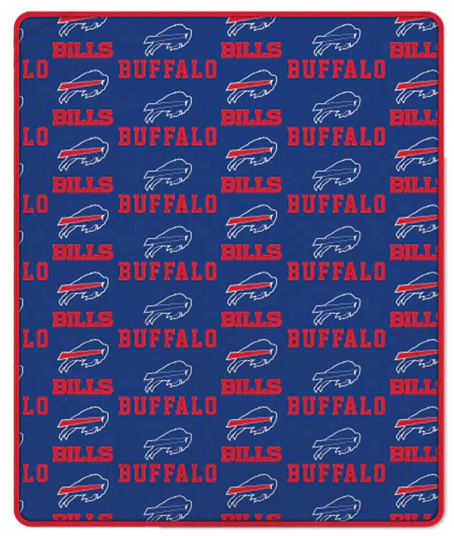 Buffalo Bills NFL Team Logo Soft Blanket 60x70