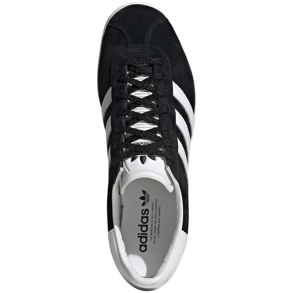 adidas Men's Gazelle 85 'Core Black Footwear White' Sneakers