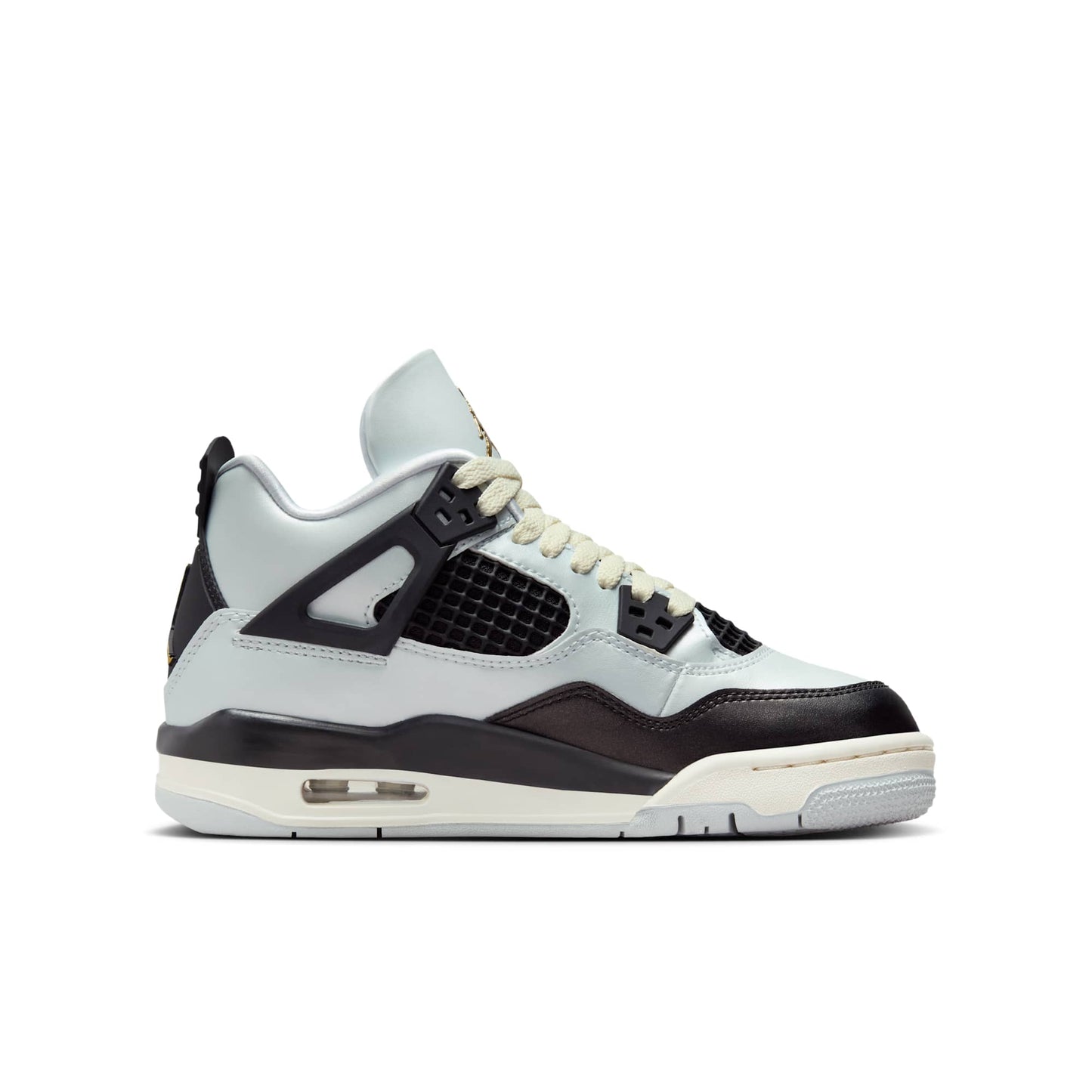 Air Jordan Grade School Retro 4 'Platinum Gold' Sneakers