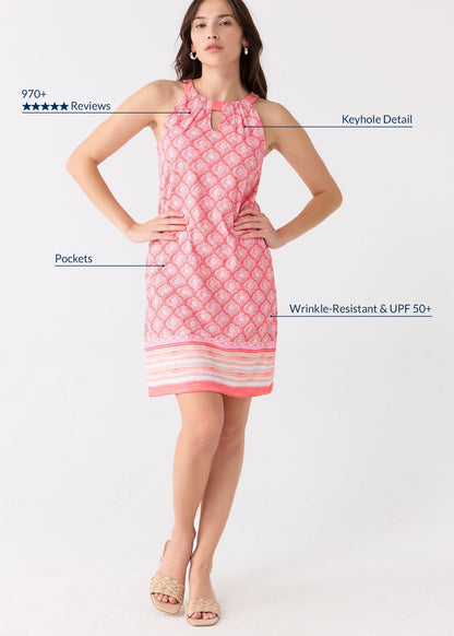 Amelia Island Sleeveless Shift Dress