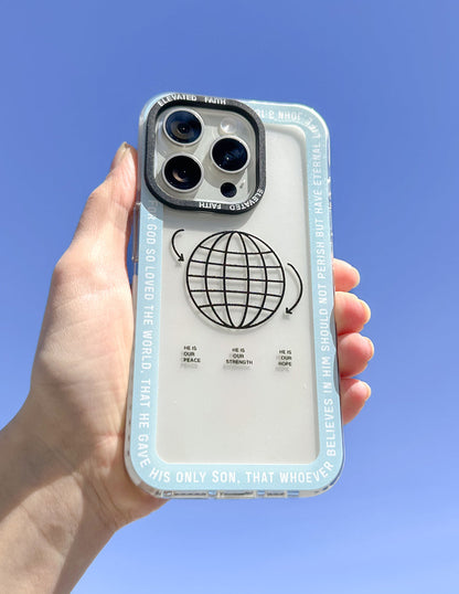 Elevated Faith For God So Loved the World Phone Case