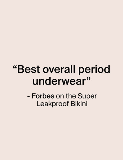 Super Leakproof® No-Show Bikini - Original - Last Call