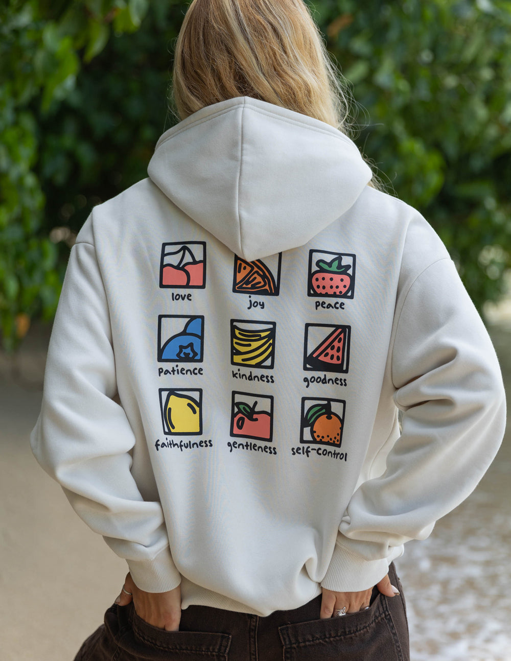 Elevated Faith Fruit of the Spirit Giving Basket Unisex Hoodie