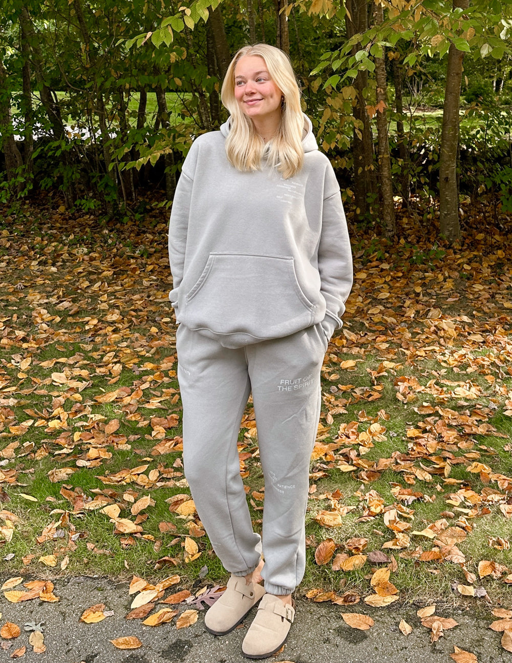 Elevated Faith Fruit of the Spirit Grey Unisex Sweatpant