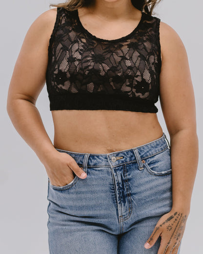 Full Lace Tank Halftee
