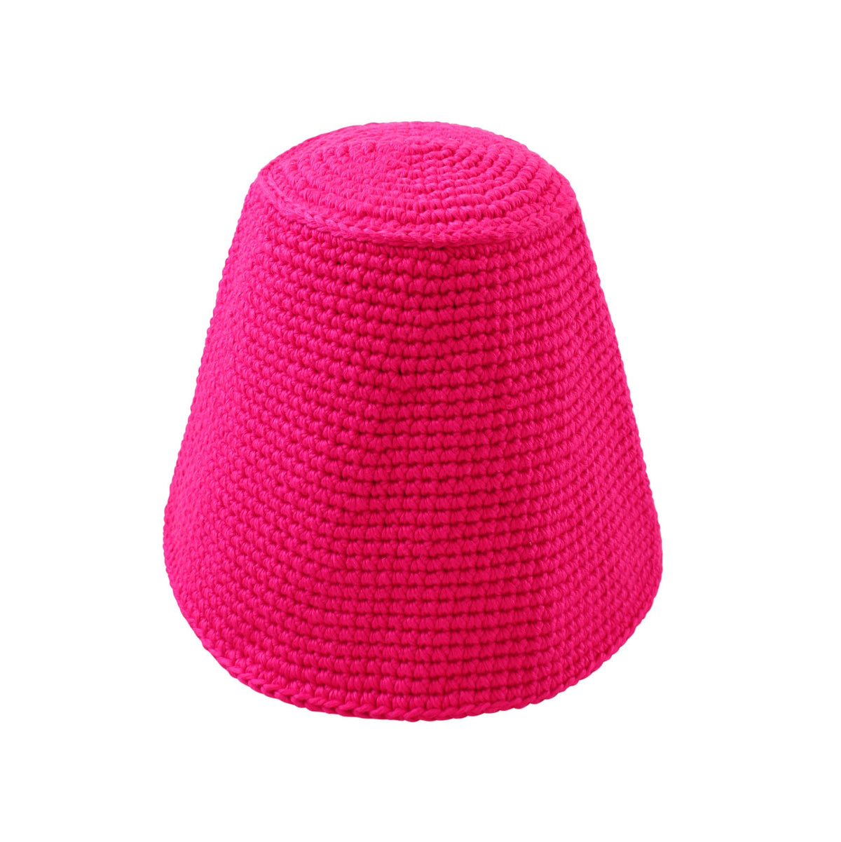 GANI Crochet Hat in Hot Pink