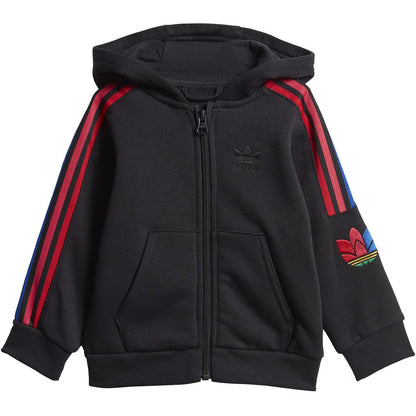 adidas Toddler 3D Trefoil Fullzip Hoodie Set Sweaters