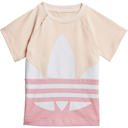 adidas Kids Large Trefoil Short Tee Set T-Shirts