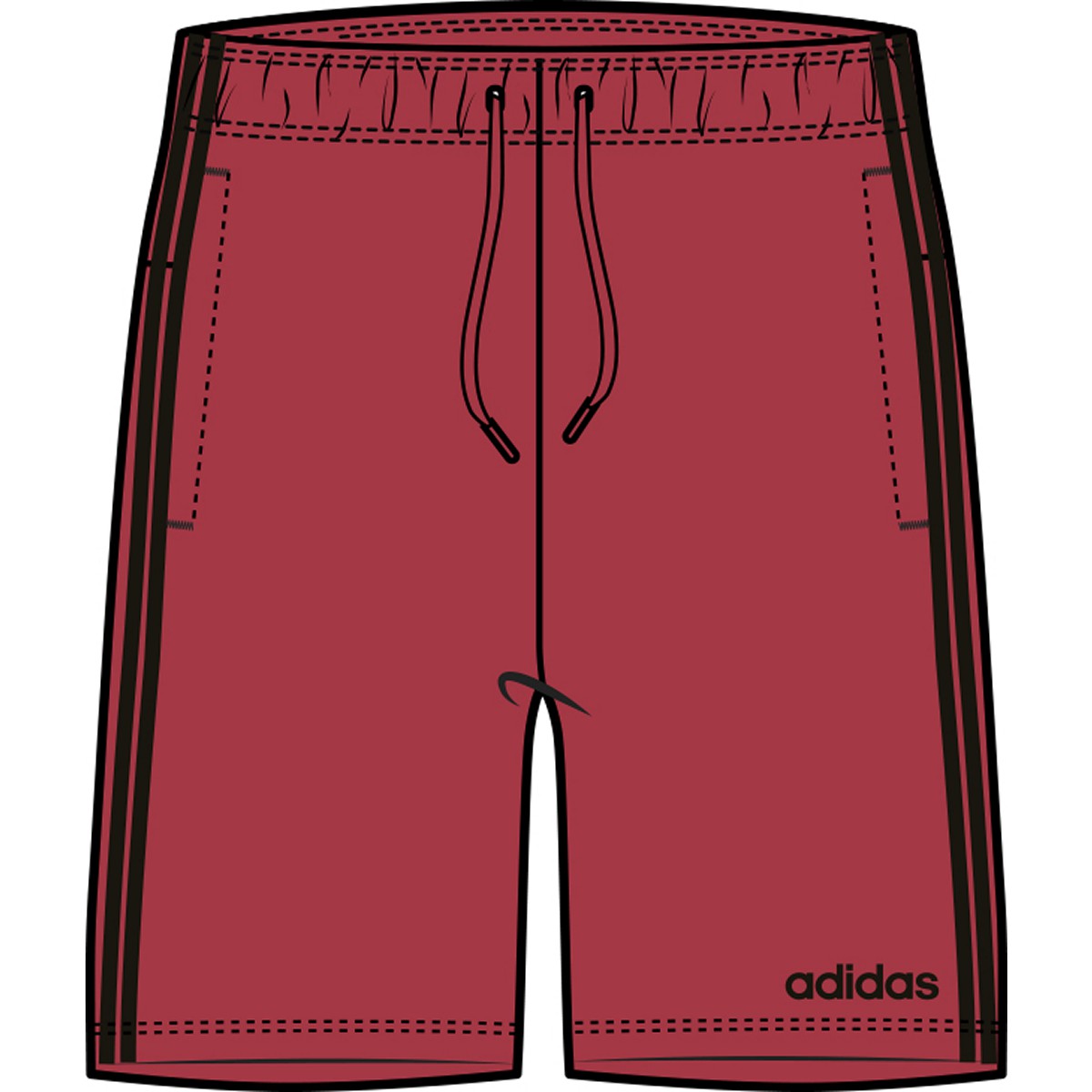adidas Men's Essentials 3-Stripes Shorts