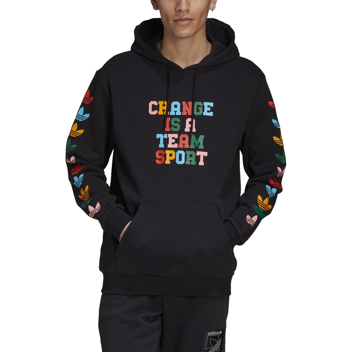 adidas Men's Change Is A Team Sport Hoodie Sweaters