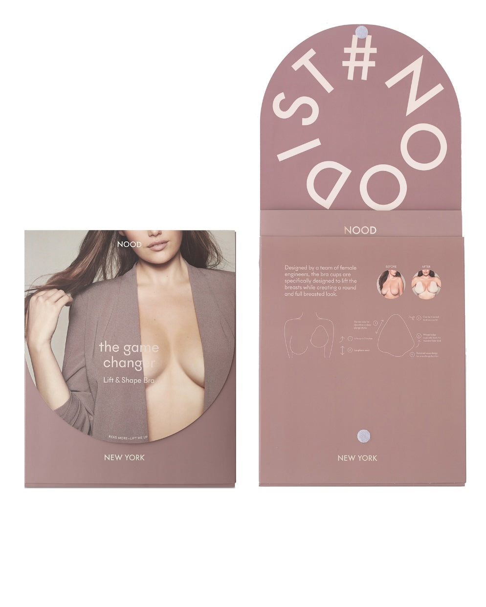Game Changer Lift and Shape Adhesive Bra 4-pack
