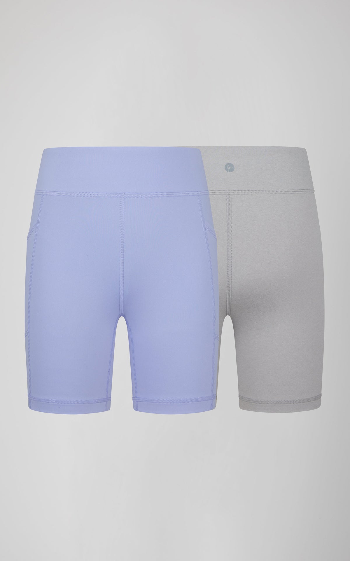 90 Degree by Reflex Girls 2 PK Interlock Side Pocket + Basic Bike Short