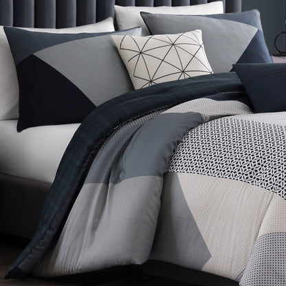 Bebejan Geo Fusion 5 Piece Reversible Comforter Set