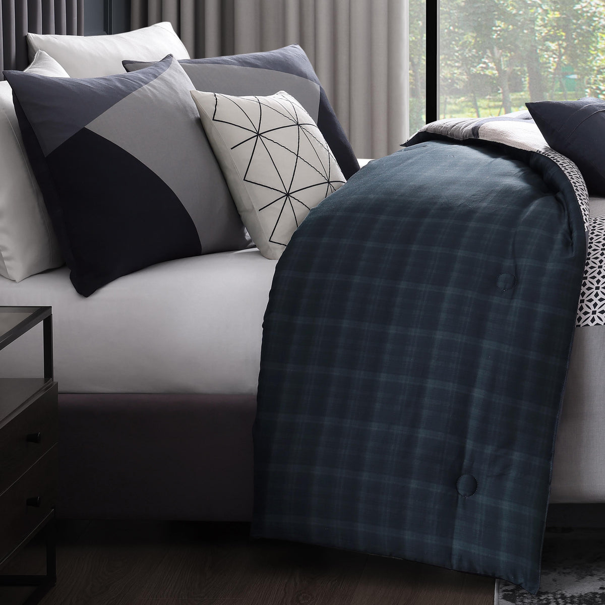 Bebejan Geo Fusion 5 Piece Reversible Comforter Set