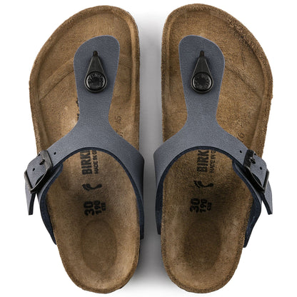 Birkenstock Gizeh Kids Birko-Flor Nubuck Navy