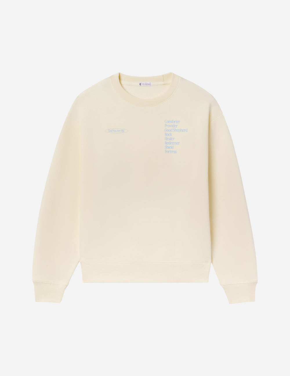 Elevated Faith God Is My Everything Unisex Crewneck