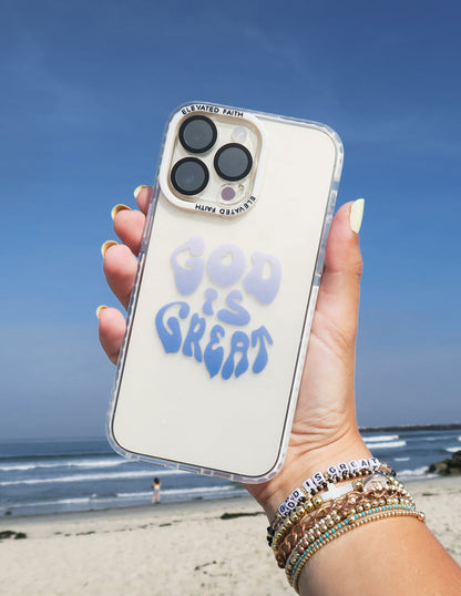 Elevated Faith God is Great Phone Case