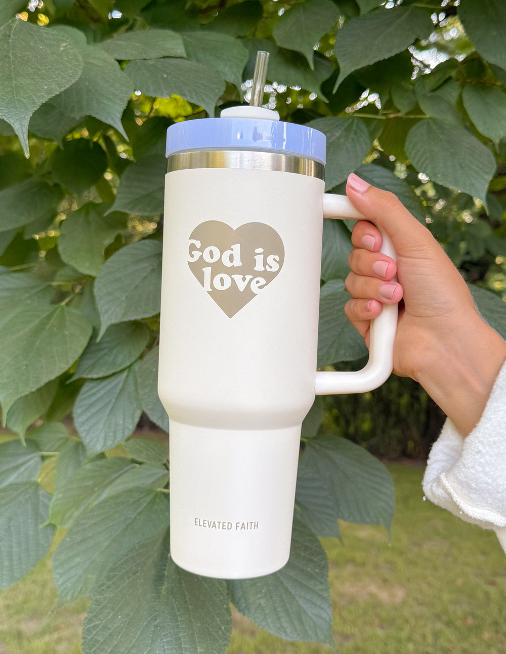 Elevated Faith God is Love 40 oz Tumbler