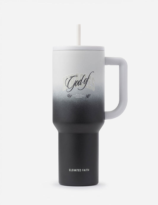 Elevated Faith God of Miracles 40 oz Ascend Tumbler
