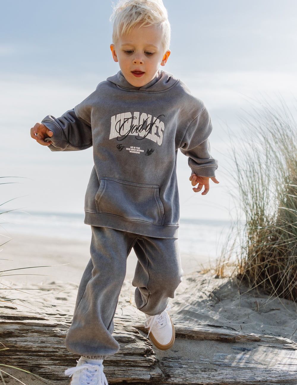 Elevated Faith God of Miracles Kids Hoodie